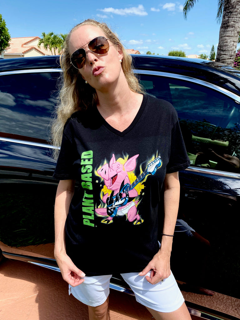 Plant Based apparel collection | Pig Rocker | Nudogen