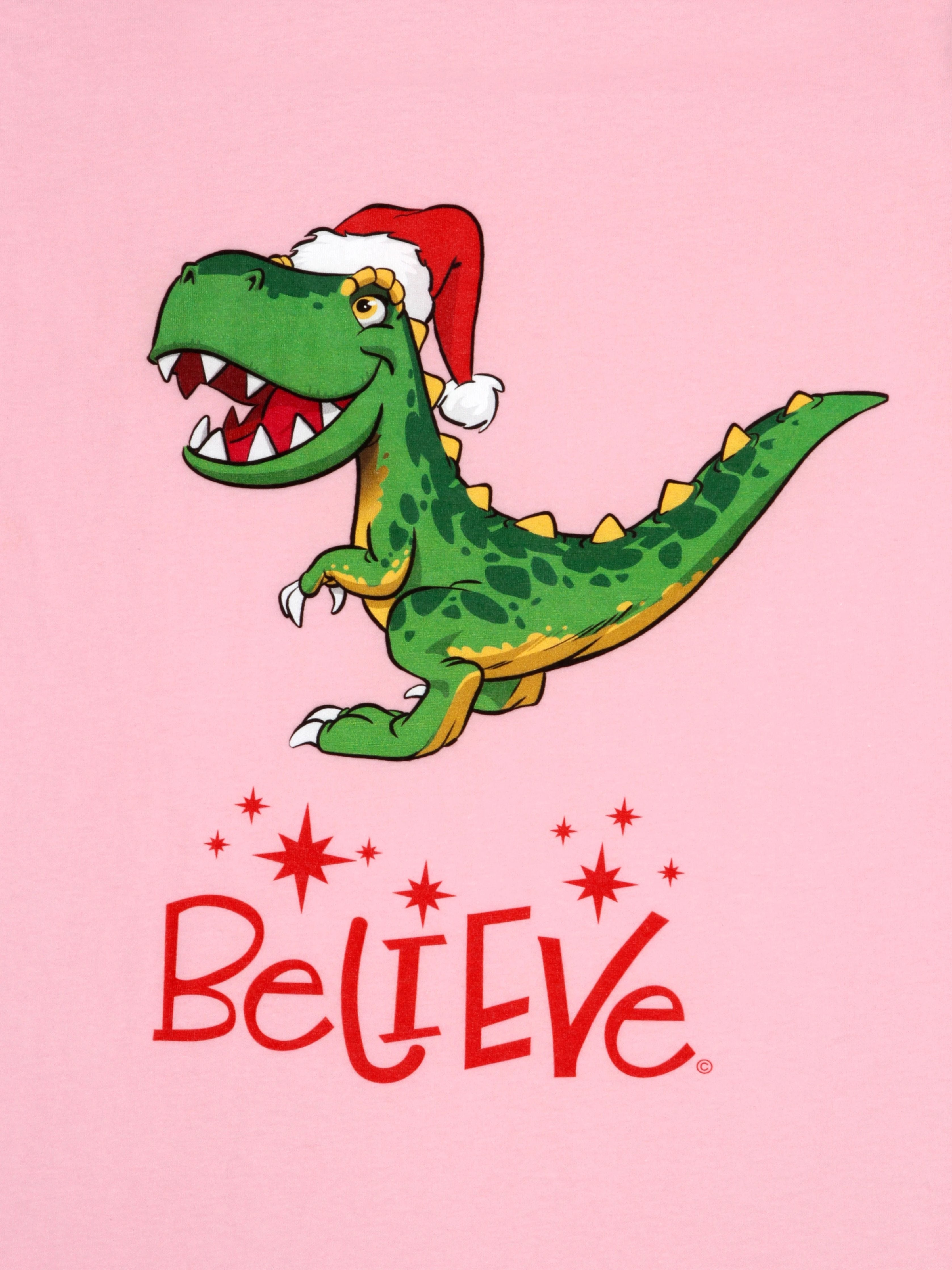 T-Rex_Believe_100%_Cotton_Child_s_Holiday
