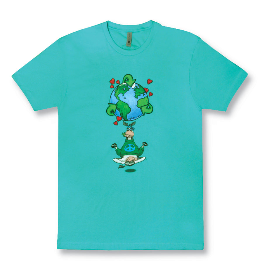 Yoga T-shirt, 100% Cotton
