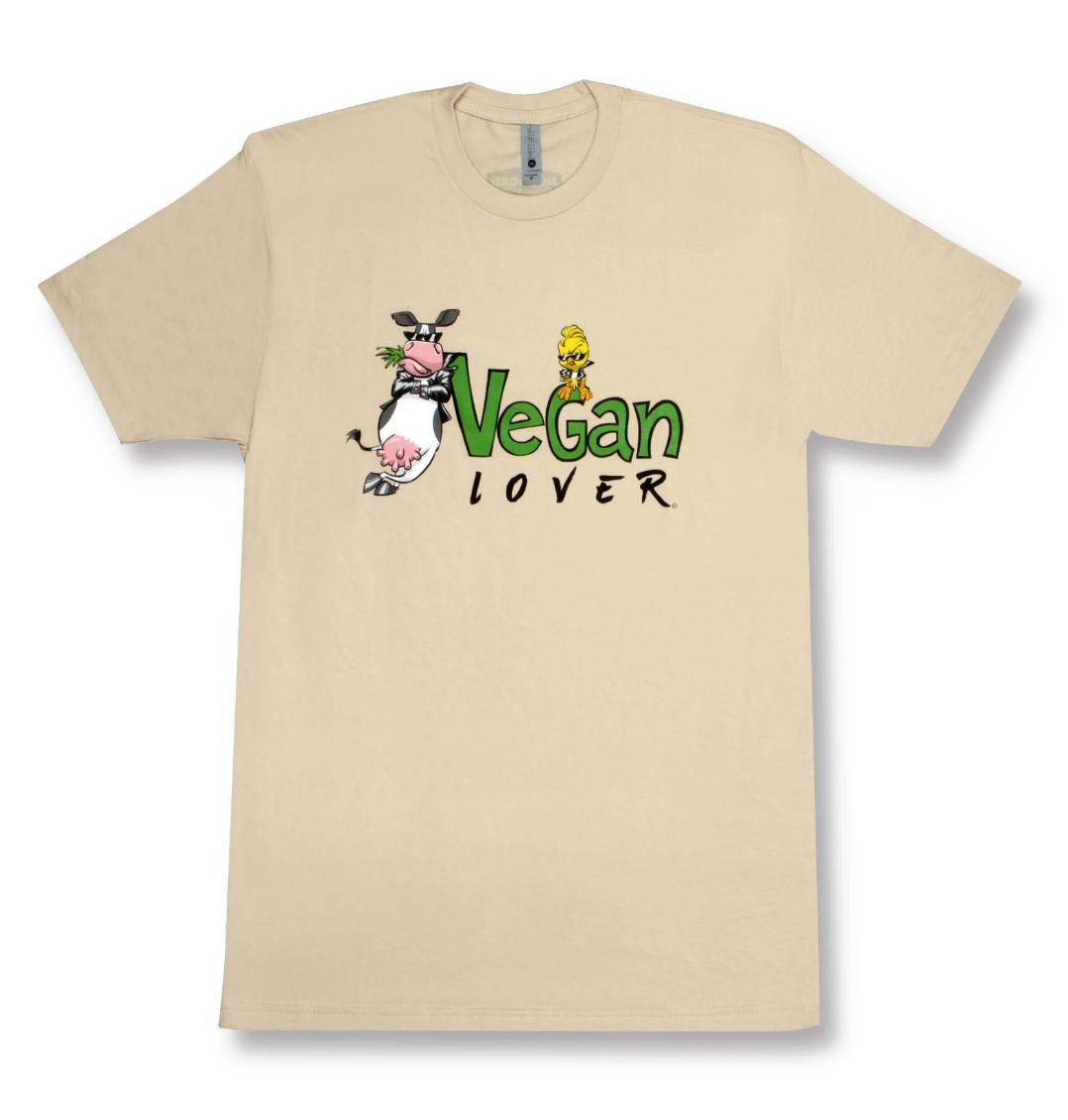 Vegan Short Sleeve T-Shirt | 100% Cotton | Vegan Lover